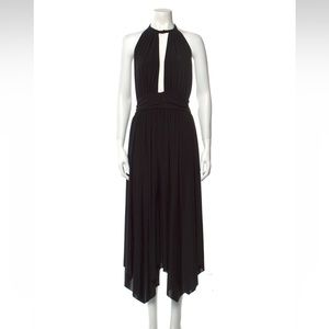 MISA LOS ANGELES Backless mid-length dress
